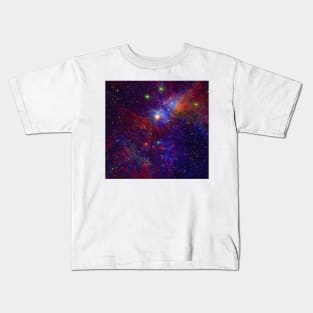 Carina Nebula, composite image (C012/1937) Kids T-Shirt